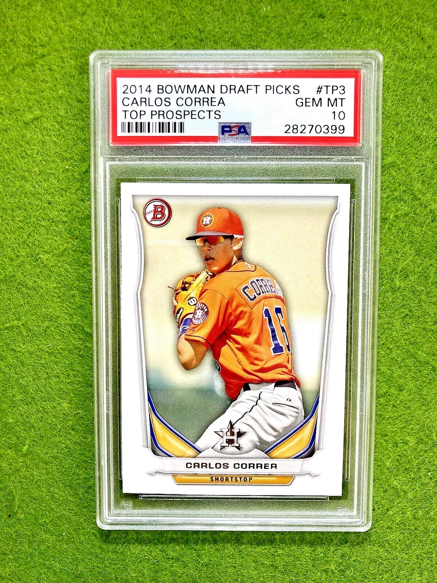 Bowman Carlos Correa Baseball Sports Trading Cards & Accessories