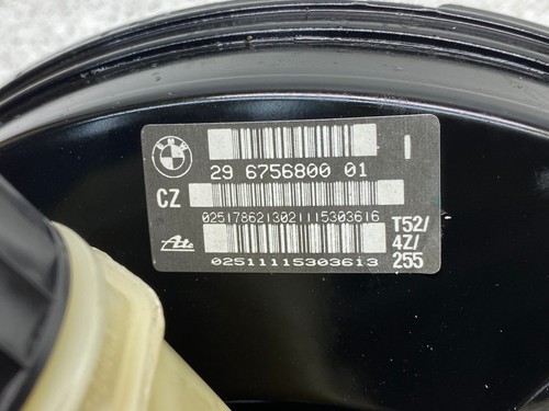 03-08 BMW E85 E86 Z4 Power Brake Booster Master Cylinder Servo Unit Assembly OEM - Picture 10 of 10