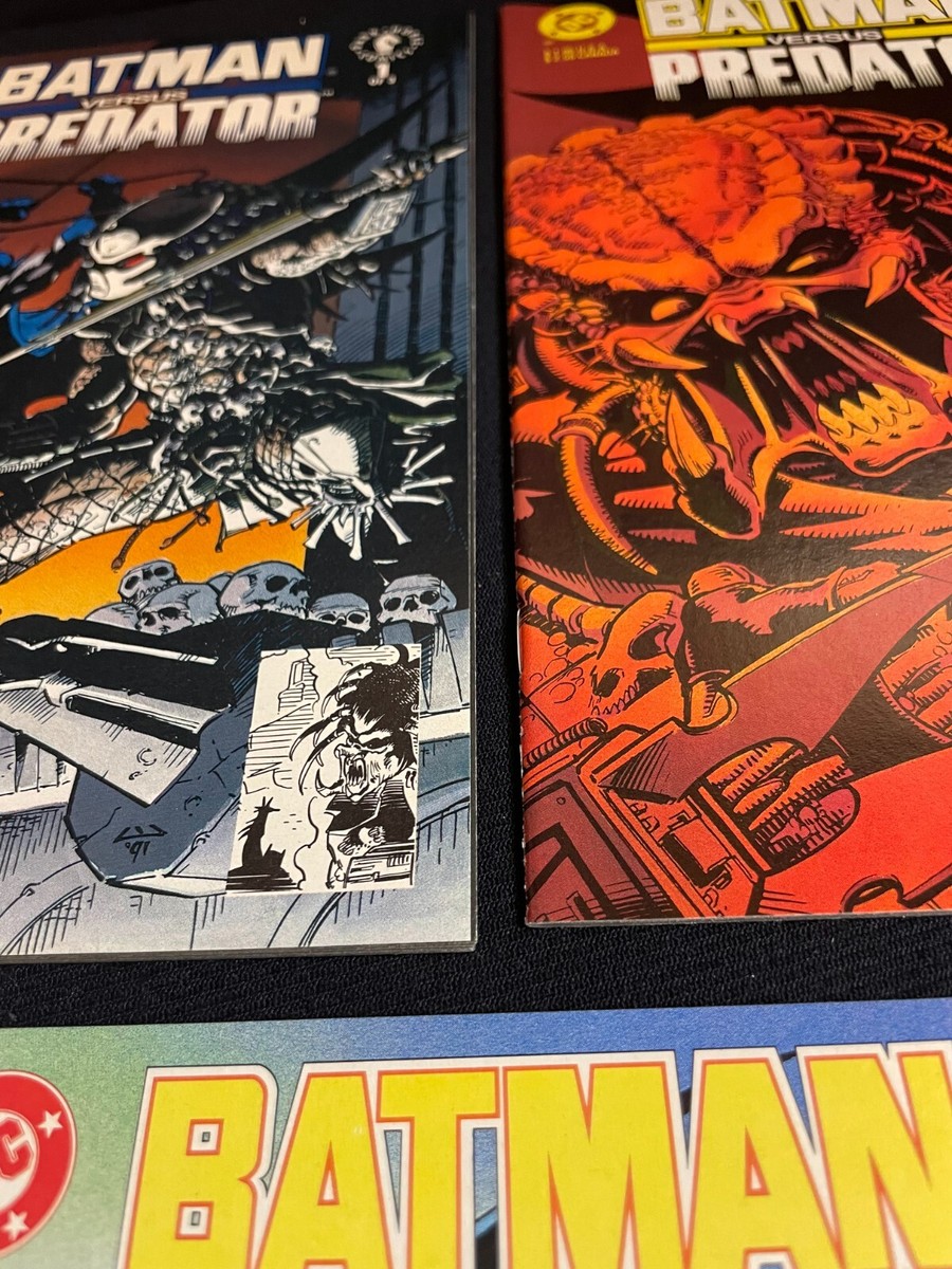 Batman versus Predator 1–3 Batman vs Predator #1-3 standard edition (Dark Horse/DC 1991