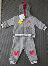 NWT 6M Mickey Mouse 2 pc Mickey ear hooded sweater with pants set