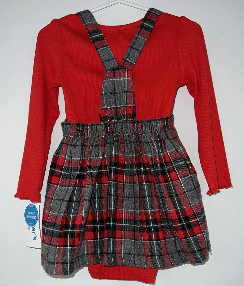 Carters plaid sale jumper