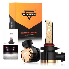 Auxbeam 9005 Led Headlight Bulbs Conversion Kit Hb3 High Beam 6000k White Bright