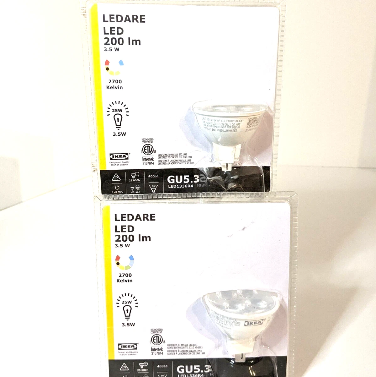 Ikea ledare 2024 led gu10