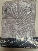 Habitat Fan Lined Blackout Eyelet Curtains - Taupe 117 x 183cm (1416)