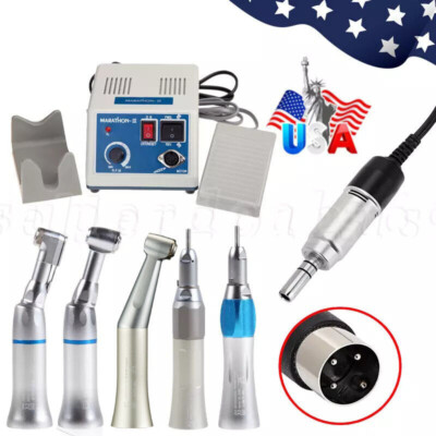 Dental Lab Marathon Micromotor Polisher Motor/Contra Angle/Straight Handpiece sa