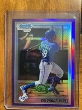 Salvador Perez 2010 Bowman Chrome Purple Refractor RC 269/899