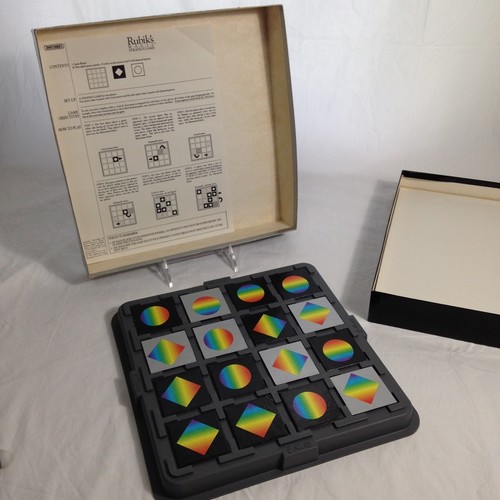 Erno Rubik’s Magic Strategy Game 2 Player Matchbox Cards Tiles Flip Challenge 8+ - Picture 4 of 12
