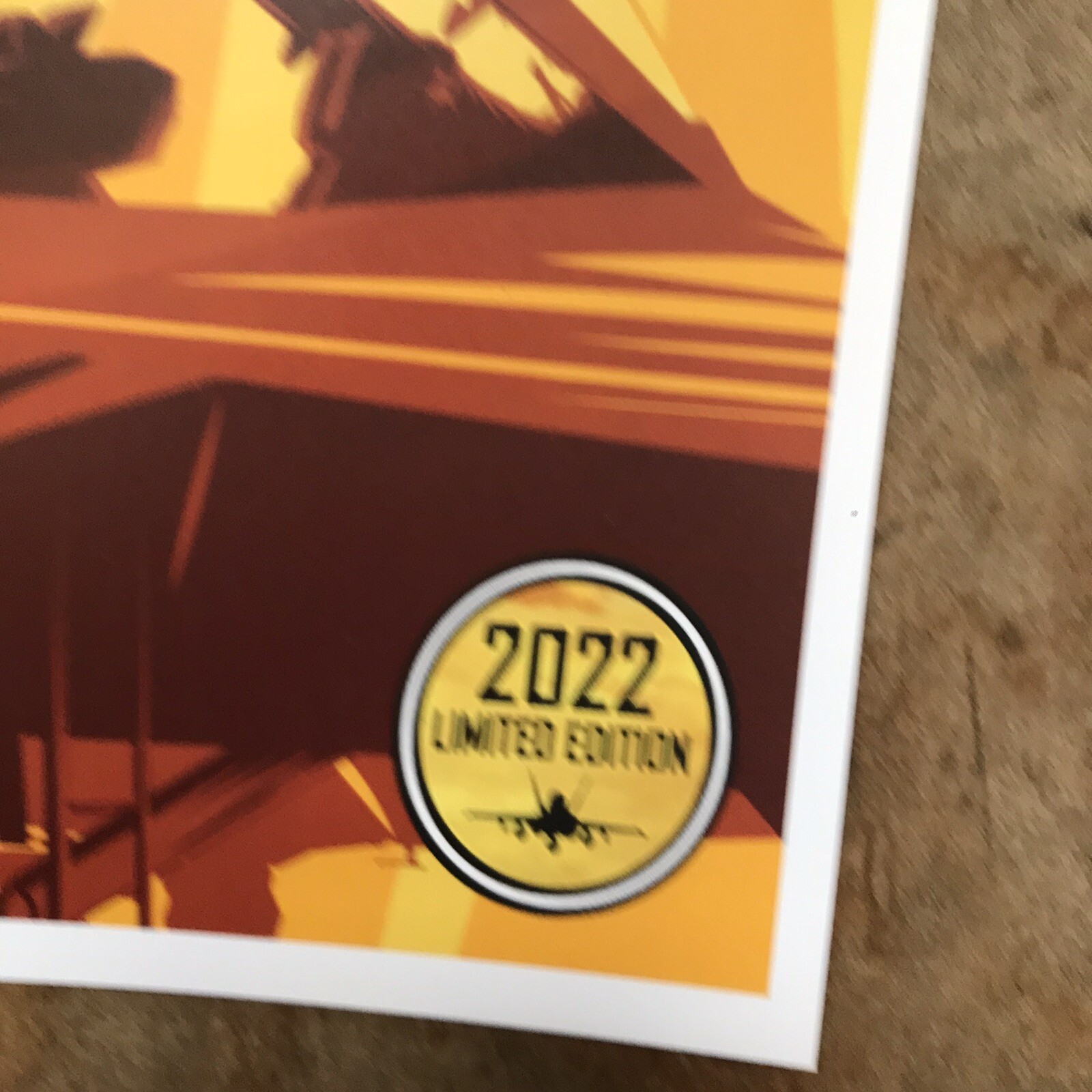 TOP GUN MAVERICK 11X17 Original Promo Movie Poster MINT Cinemark LE Tom