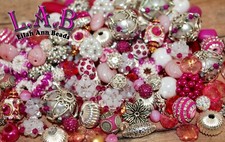 Boho Bead, Wire wrapped "Lotus bloom" Bead mix by Lilah Ann beads - BM701