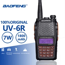 Baofeng UV-6R Walkie Talkie UHF VHF Dual Band UV 6R Walky Talky 