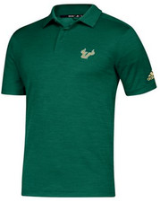 Adidas Men's South Florida Bulls Game Day Polo Green Size S, L, 4XL, MSRP 75