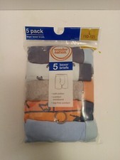 New Boys Wonder Nation 5 Pack Boxer Briefs L 10-12