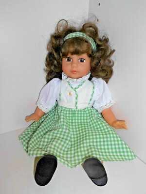 Puppe Schlenkerpuppe Trachtenpuppe Mädchen 36 cm Nr. 911602 Lotus Onda Fischer