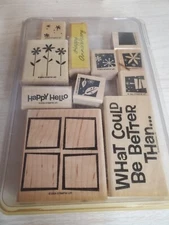 Stampin' Up! WHAT COULD BE BETTER Retired Stamp Set plus 1 extra stamp