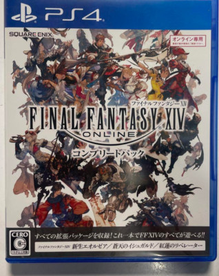PS4 Final Fantasy XIV Complete Pack From Japan (Used)(Good