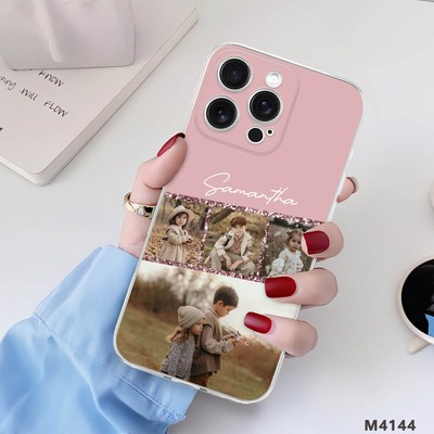 Photo Custom Phone Case For Apple iPhone 16 15 Pro Max 13 14 Soft Silicone Cover