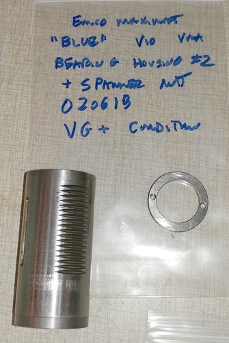 Emco Maximat V10 "BLUE" Vertical Milling Parts: Quill Bearing Housing #2 020618