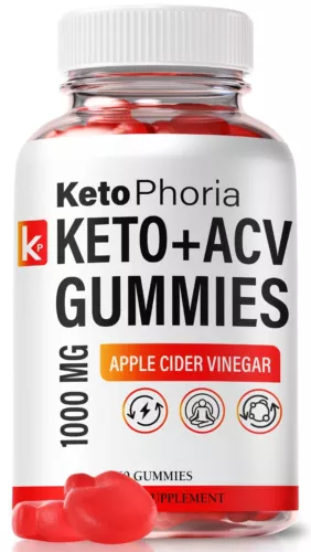 KetoPhoria Advanced ACV Gummies to Support Weight Loss 60ct