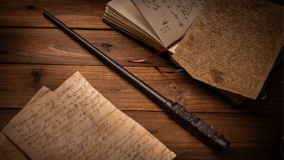 Fireball Wand (The Snake) Magic Shooting Wizard's Wand Feuer Zauberstab schießt 