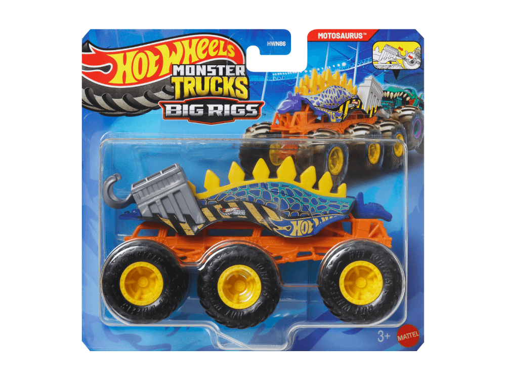Hot Wheels Monster Trucks Big Rigs Motosaurus