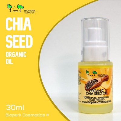 Chia Seed oil 30ml - Biopark Cosmetics