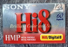 Sony Hi8 HMP Digital8 Tape 60/120min Cassette Camcorder Blank Video New Sealed