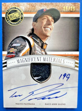 TRAVIS PASTRANA SIGNED CARD 2012 FANFARE MAGNIFICENT MATERIALS 25/25 GLOVE RELIC