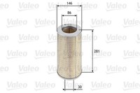 Valeo Luftfilter 585680 FüR Metrocab Toyota