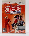 Glee Karaoke Revolution Volume 3 (Nintendo Wii, 2011) Used