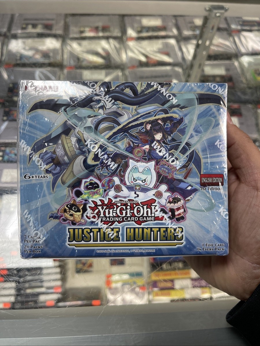 YuGiOh Justice Hunters Booster Display Box (24 packs)