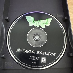 Bug (Sega Saturn) Complete CIB WITH REG CARD!!- Tested - Minty!!!