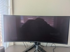 Alienware AW3423DWF 34" QD-OLED Curved Gaming Monitor - Dark Side of the Moon