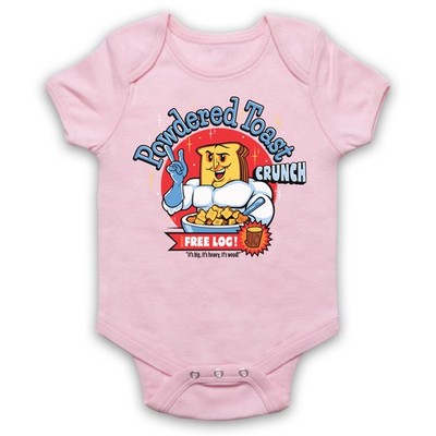 Powdered Toast Crunch Man Superheld Strampler Einteiler Body