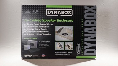 Dynamat Dynabox In Ceiling Speaker Enclosure