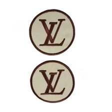 Luxury Style Fashion Patch – Embroidered Iron-On Badge for Jackets, Bags & DIY..