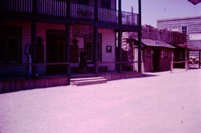 No Date Golden Nugget  Old Tucson Studios in Arizona  Slide CQ-J