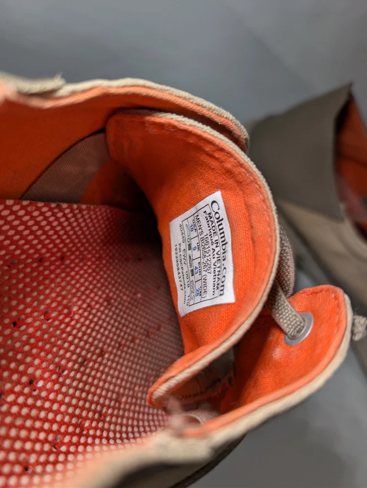 Columbia Bahama Vent Relajado PFG Cordones Barco Cubierta Zapatos Tostado BM2658 Para Hombres Talla 10 Foto 3 de 4