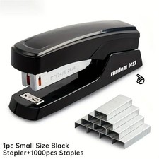 Heavy Duty Stapler w/ 1000 Staples Binds 25 Sheets Office School Desk Supply