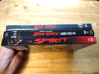 Frank Millers Sin City 1 & Sin City 2 A Dame to Kill For & The Spirit (DVD)