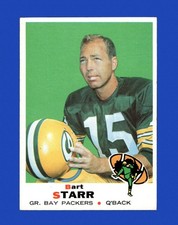 1969 Topps Set-Break #215 Bart Starr EX-EXMINT *GMCARDS*