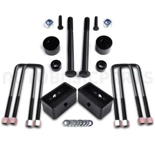 For 2005-2023 Toyota Tacoma 4WD 2"-3" Front & 3" Rear Leveling Lift Kit Black