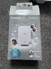Canon Zoemini 2 Mini Photo Printer – Pearl White | Bluetooth | iOS & Android