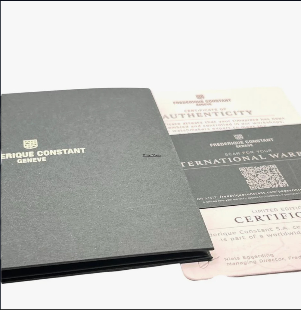 Frederique Constant Classics Worldtimer Manufactu… - image 3