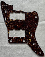 Custom For Fender US Jazzmaster Style Guitar Pickguard 4-Ply Brown Tortoise