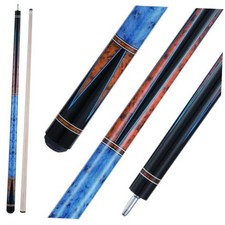 Canadian Maple Pool Cue Sticks 10mm/11.5mm/13mm , 58" 2-Piece Pool Blue 11.5mm