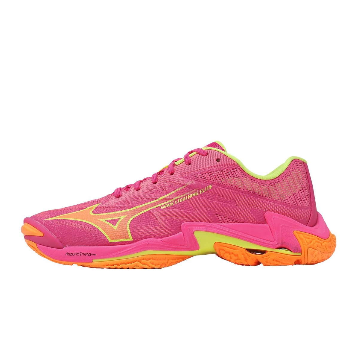 Mizuno Wave Lightning Elite Pink Light Orange Men Unisex