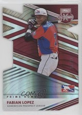 2020 Panini Elite Extra Edition Prime Numbers A Die-Cut 16/31 Fabian Lopez 0p0