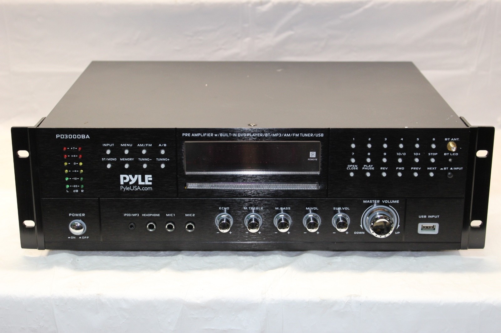 Pyle PD3000BA Home Theater Bluetooth Audio and Video Stereo 