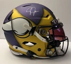 Justin Jefferson Minnesota Vikings SPEEDFLEX Signed Football Helmet