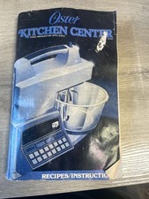 Oster Kitchen Center Manual Recipe Booklet Re...